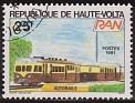 Burkina Faso 1977 Locomotives 25 FR Multicolor Scott 567. Alto Volta 1975 Scott 567 Abidjan. Uploaded by susofe